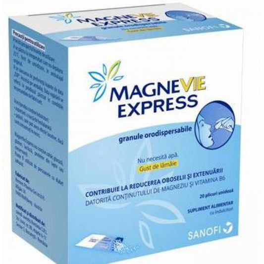 MagneVie Express, 20 plicuri, Sanofi-