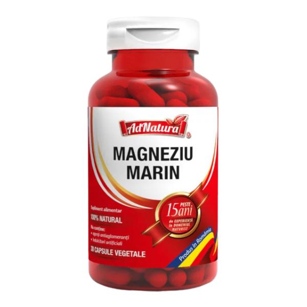 Magneziu Marin, 30 capsule, AdNatura - 6422875001540