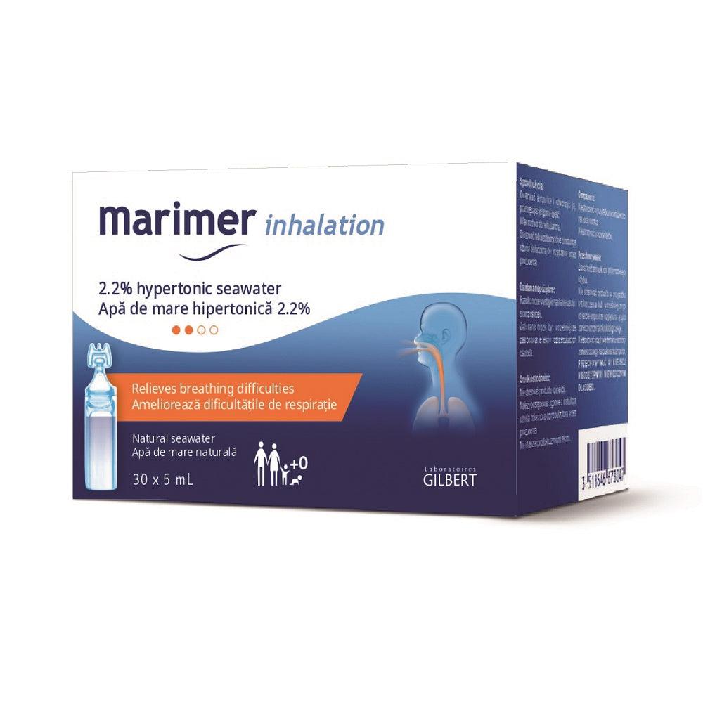 Marimer Inhalatii 2,2%, 30 unidoze x 5 ml, Gilbert-