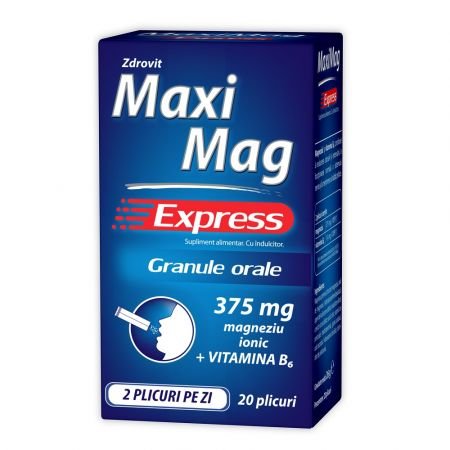 Maximag Express, 20 plicuri, Zdrovit-