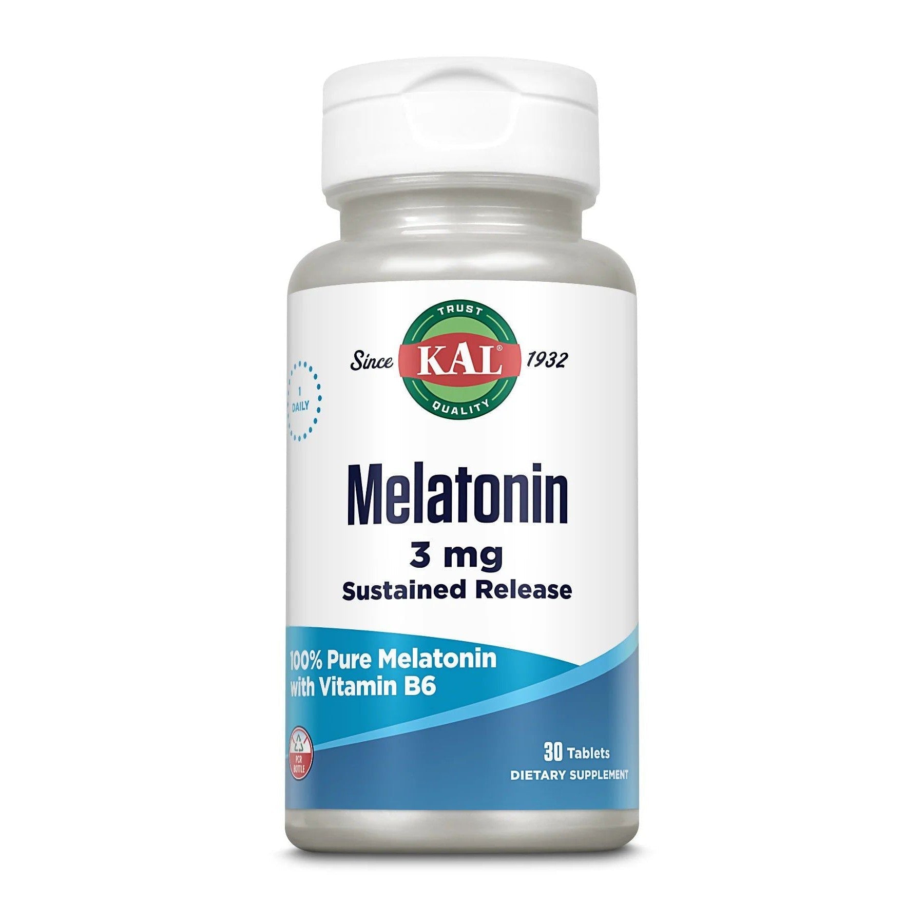 Melatonin 3 mg Kal, 30 tablete, Secom