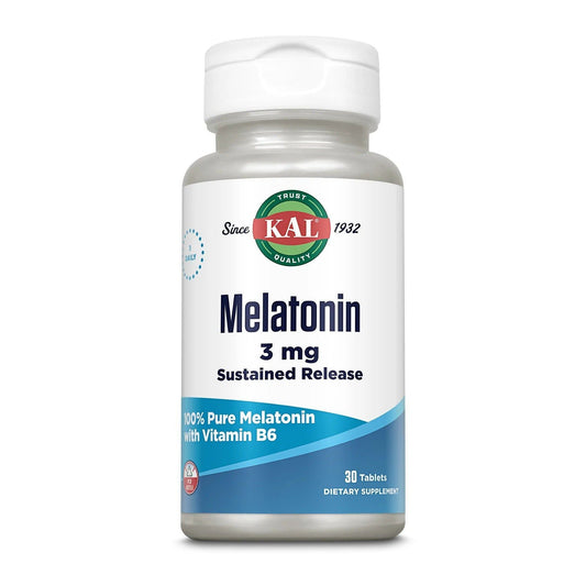 Melatonin 3 mg Kal, 30 tablete, Secom