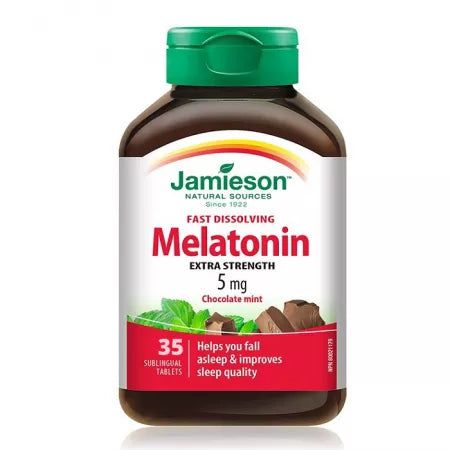 Melatonina 5mg, 35 tablete sublinguale, Jamieson