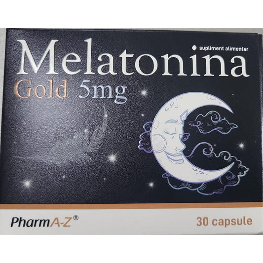 Melatonina gold 5 mg, 30 capsule, PharmA - Z - 0634474465067