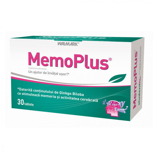 Memoplus, 30 tablete, Walmark-