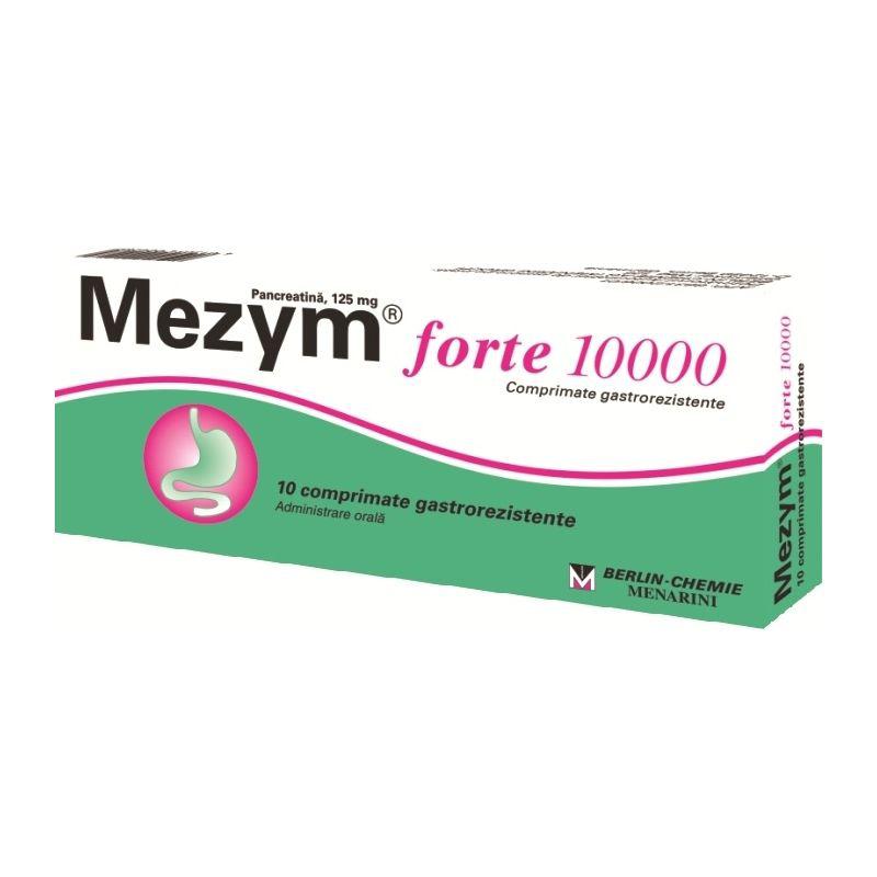 Mezym Forte 10000, 10 comprimate, Berlin-Chemie Ag-