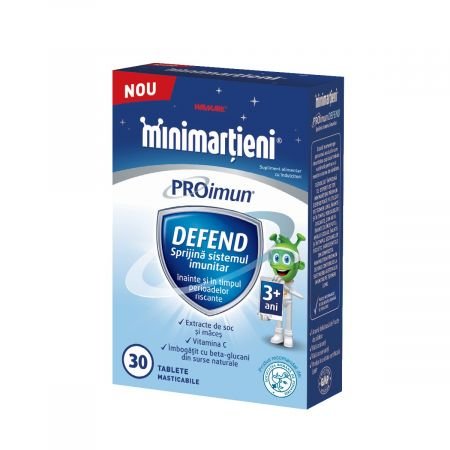 Minimartieni PROimun Defend 3+ ani, 30 tablete, Walmark-