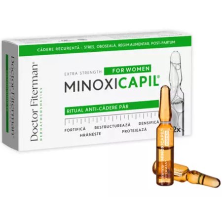 Minoxicapil Women, 12 fiole x 10 ml, Doctor Fiterman