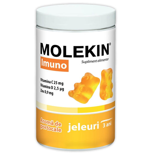 Molekin Imuno 3 ani+, 60 jeleuri gumate, Zdrovit - 5904730876902