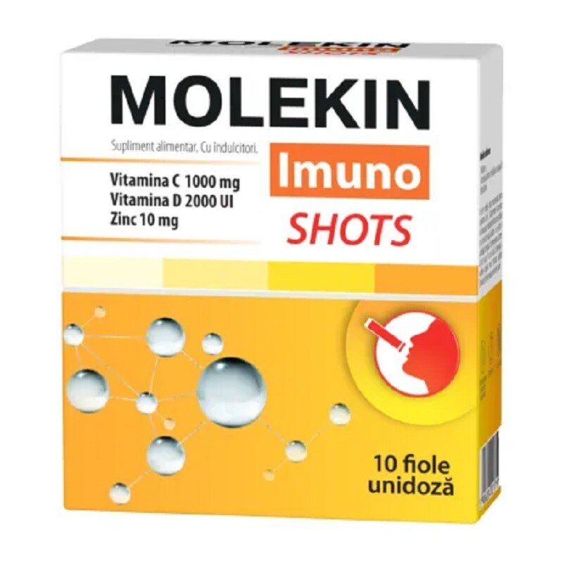 Molekin Imuno Shots, 10 fiole, Zdrovit-