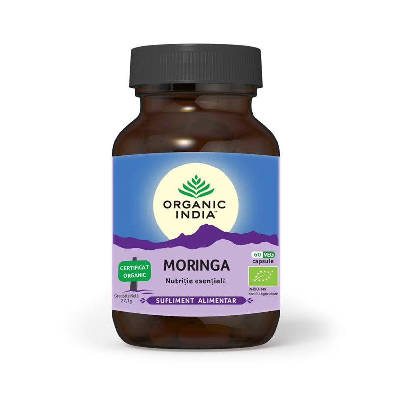 Moringa Bio, 60 capsule, Organic India