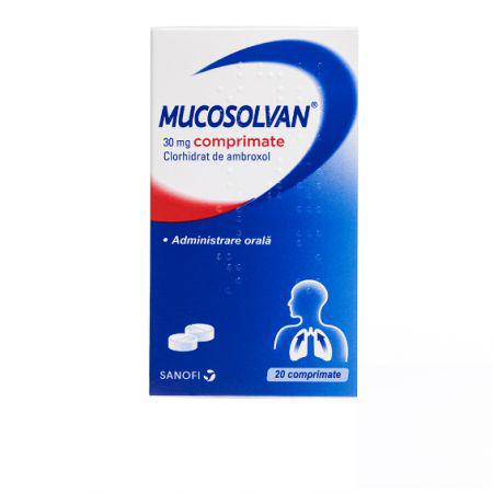 Mucosolvan, 30 mg, 20 comprimate, Sanofi-