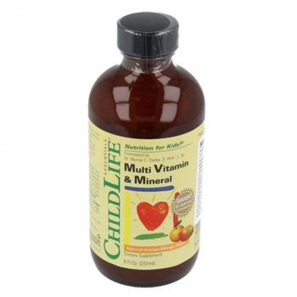 Multi Vitamine si Minerale Childlife Essentials, 237 ml, Secom