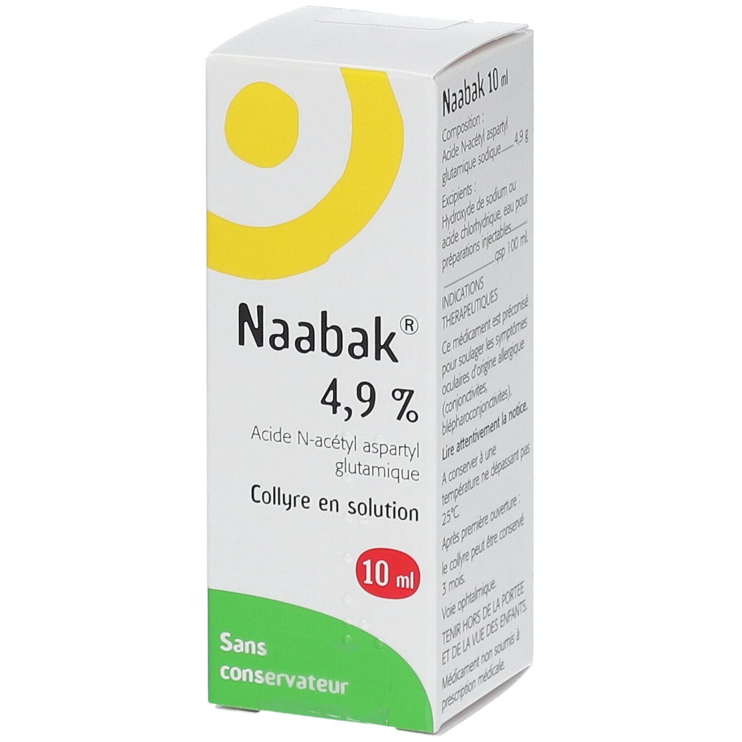 Naabak, 49 mg/ ml picături oftalmice soluţie, 10 ml, Thea