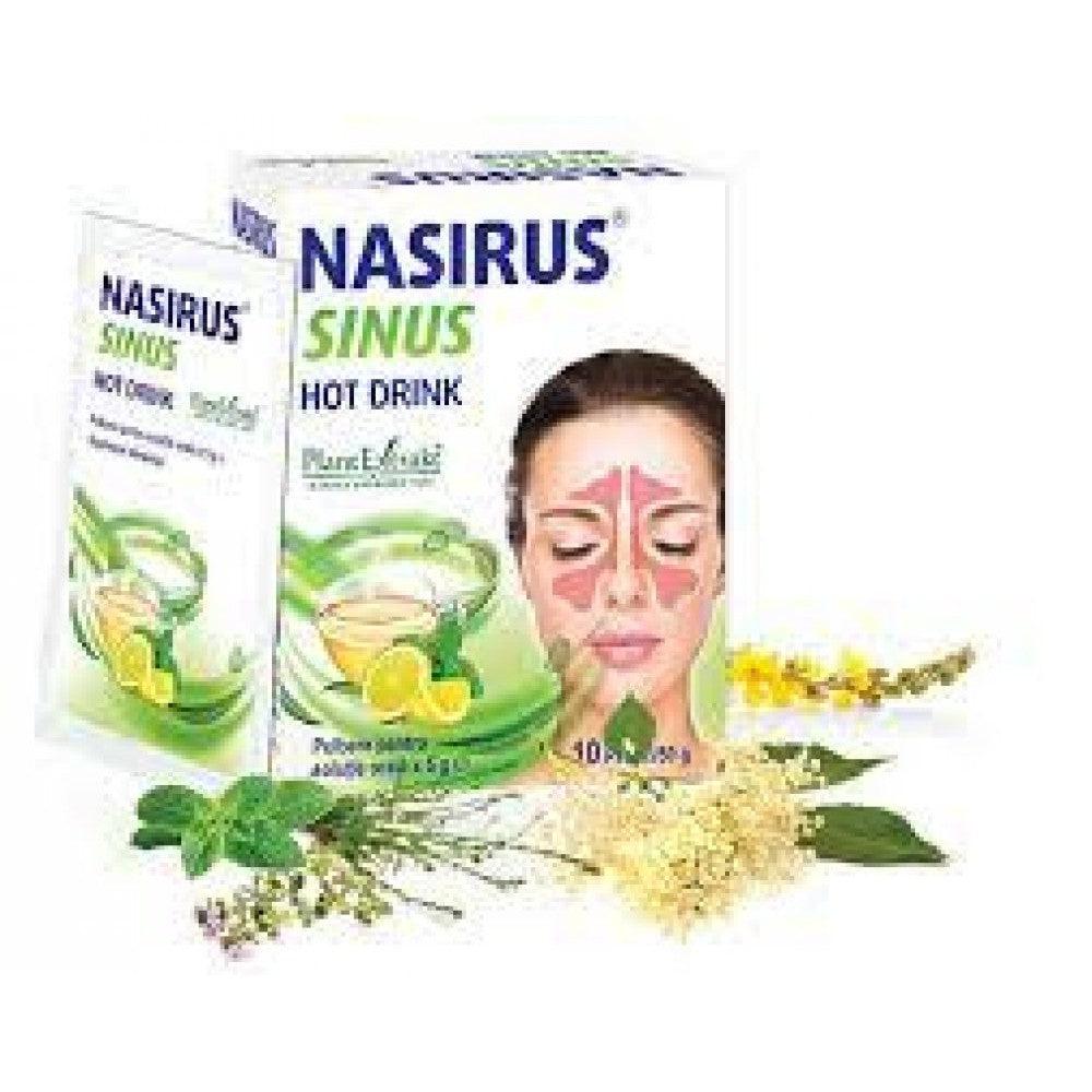 Nasirus Sinus Hot Drink, 10 plicuri, Plant Extrakt