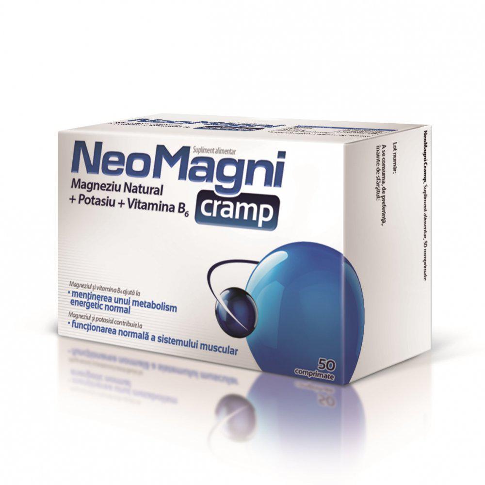 NeoMagni cramp, 50 comprimate, Aflofarm-