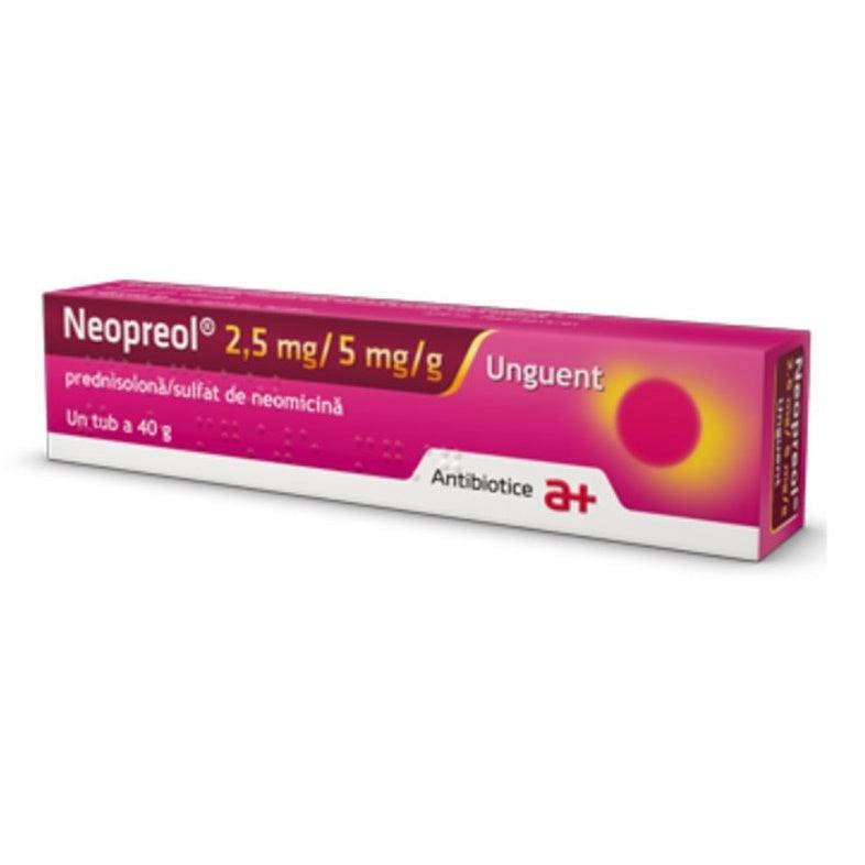 Neopreol unguent,, 40 g, Antibiotice SA-