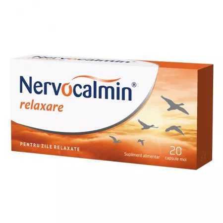 Nervocalmin Relaxare, 20 capsule, Biofarm-