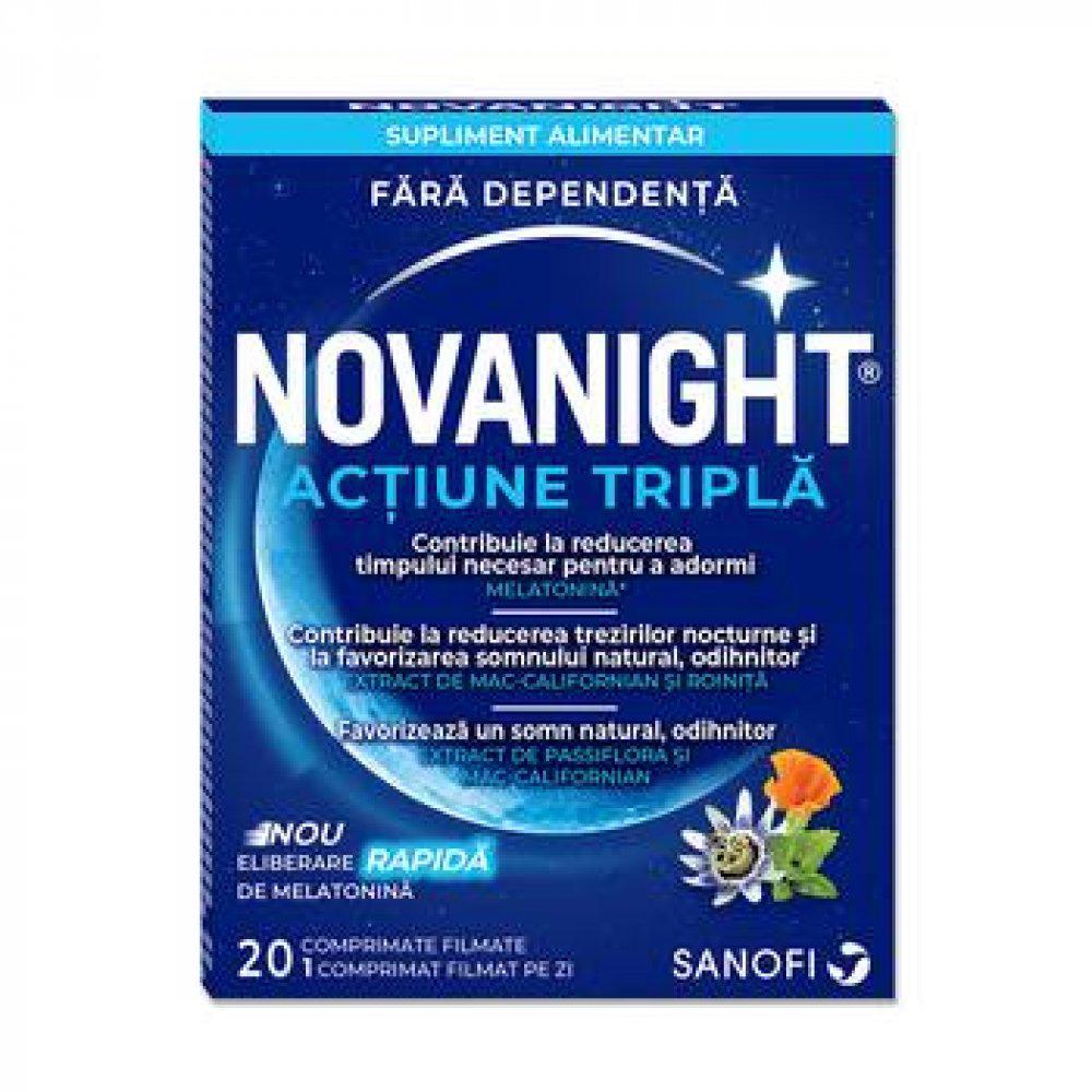 Novanight, 20 comprimate filmate, Sanofi-