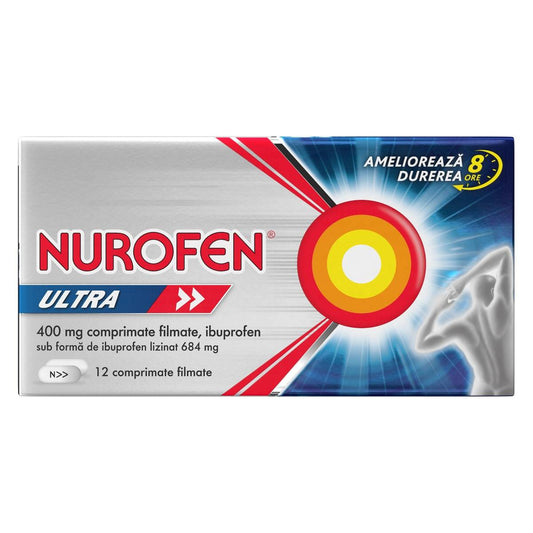 Nurofen Ultra, 400 mg, 12 comprimate, Reckitt Benckiser Healthcare-