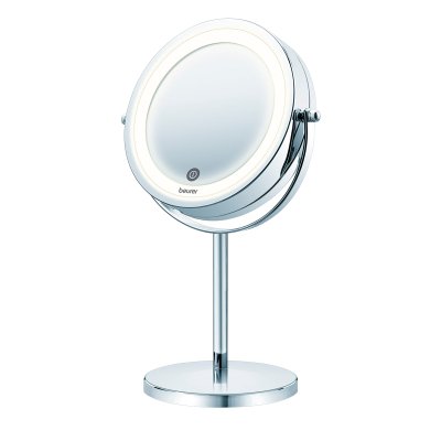 Oglinda cosmetica iluminata 17cm cu zoom si senzor touch, BS 55, Beurer-