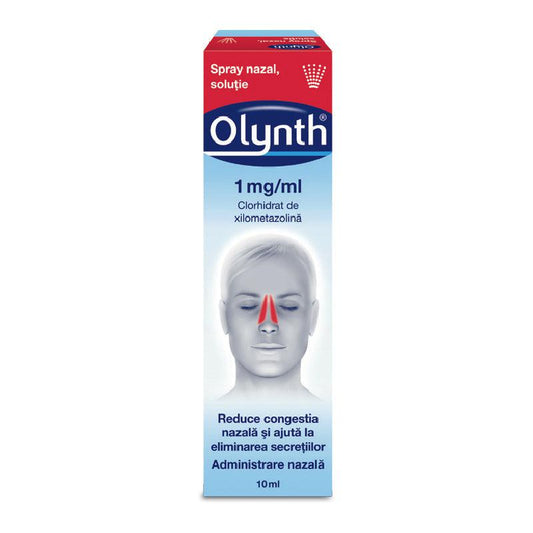 Olynth 0,1% Spray Nazal 10Ml Mcneil Healthcare Ie