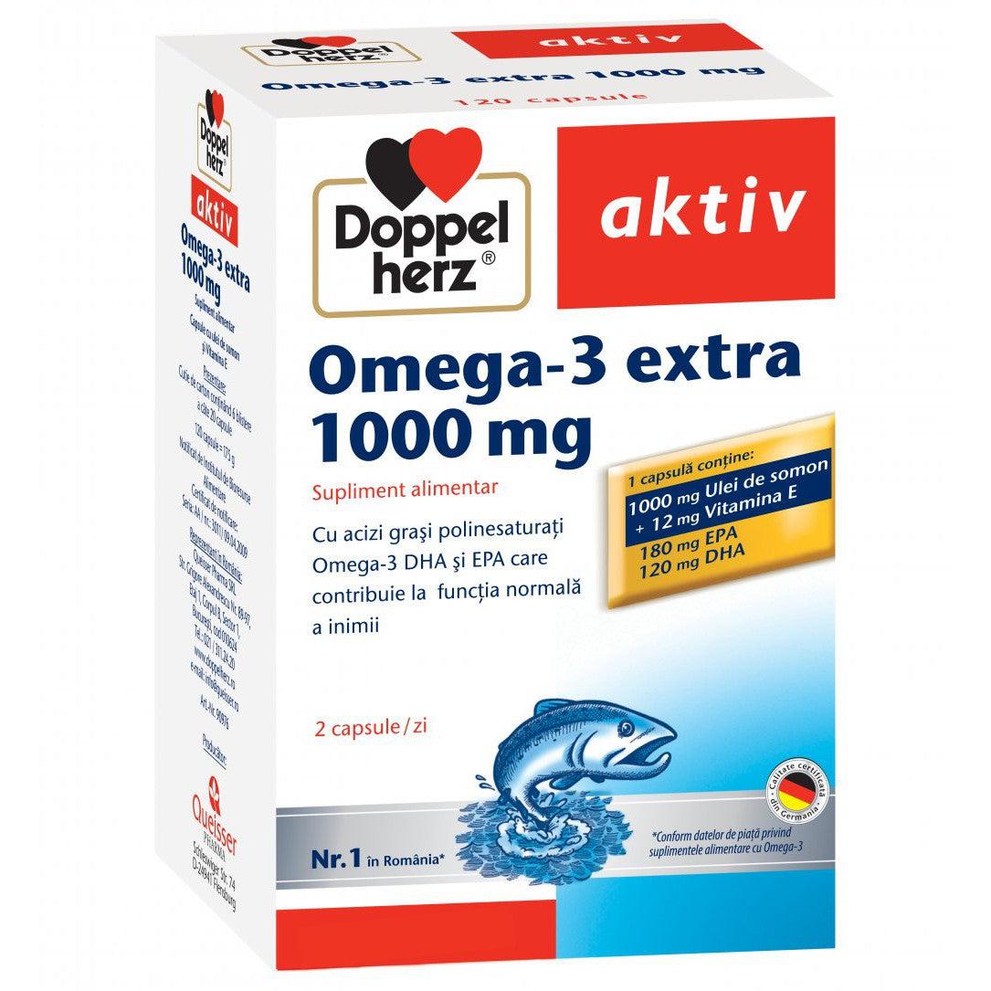 Omega-3 extra 1000 mg, 120 capsule, Doppelherz-