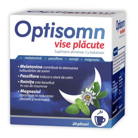 Optisomn, Ceai vise placute,20 plicuri, Zdrovit