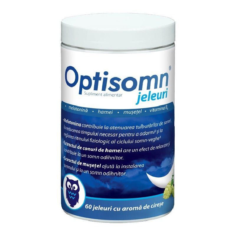 Optisomn Jeleuri Gumate, 60 Jeleuri, Zdrovit