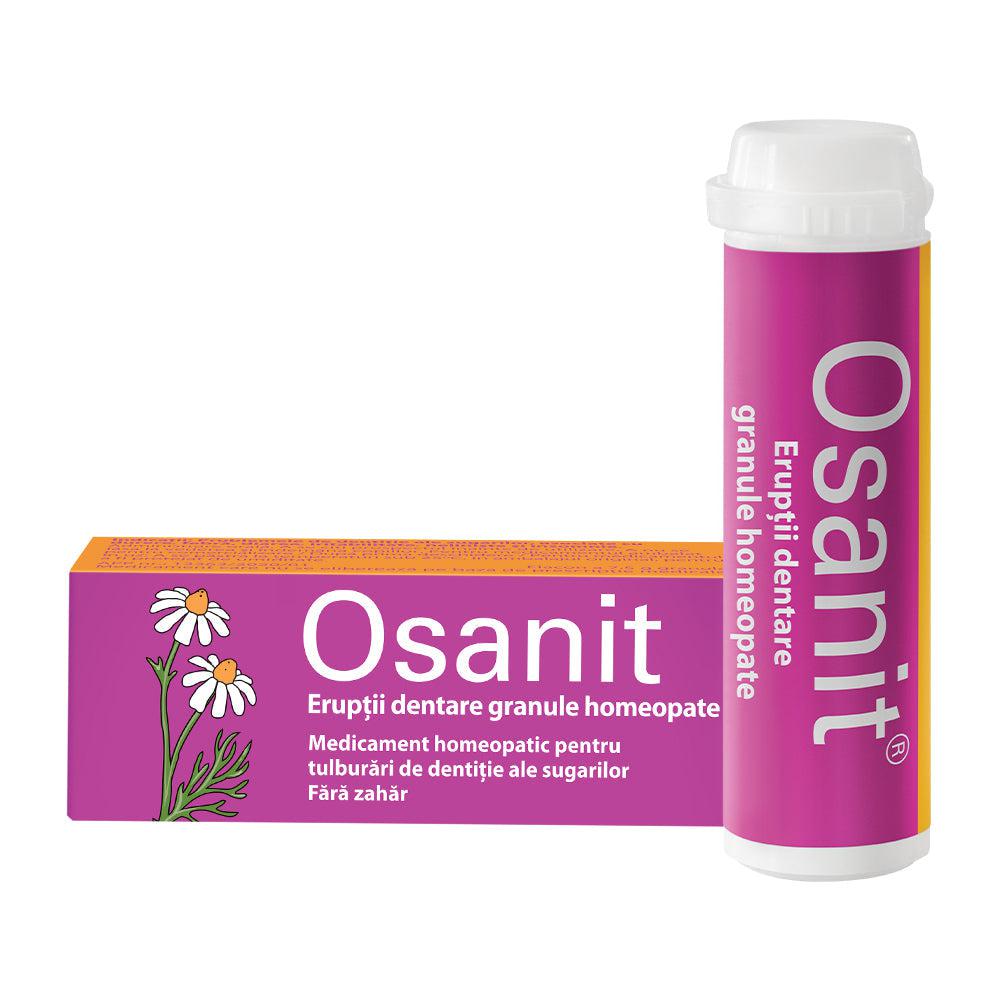 Osanit Erupții dentare granule homeopate, 7,5 g granule, Dr. A. & L. Schmidgall