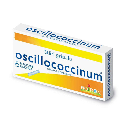 Oscillococcinum granule homeopate, 6 unidoze, Boiron-