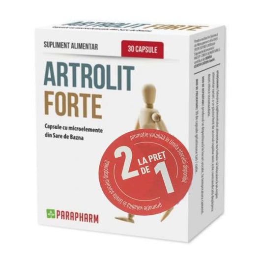 Pachet Artrolit Forte, 30 + 30 capsule, Parapharm