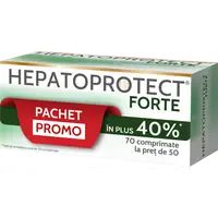 Pachet Hepatoprotect Forte, 70 comprimate, Biofarm-