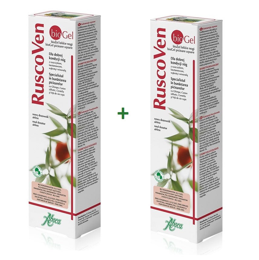 Pachet Ruscoven gel, 100ml (1+1), Aboca