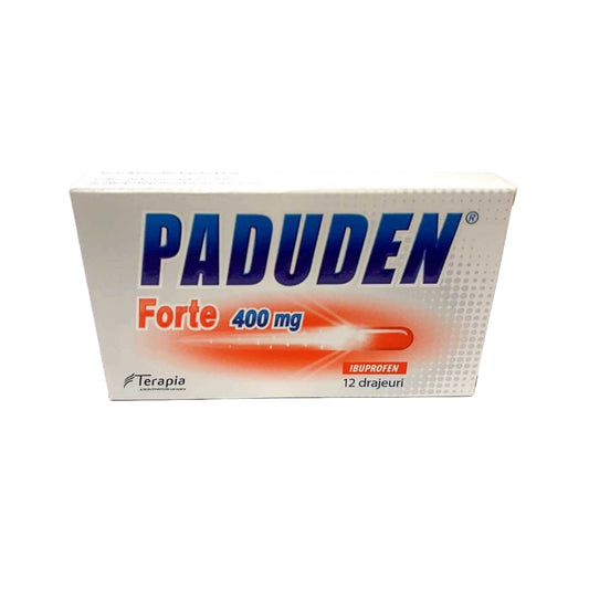 Paduden Forte, 400 mg, 12 drajeuri, Terapia-