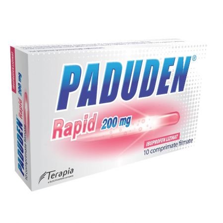 Paduden Rapid, 200 mg, 10 comprimate filmate, Terapia - 5944702204517