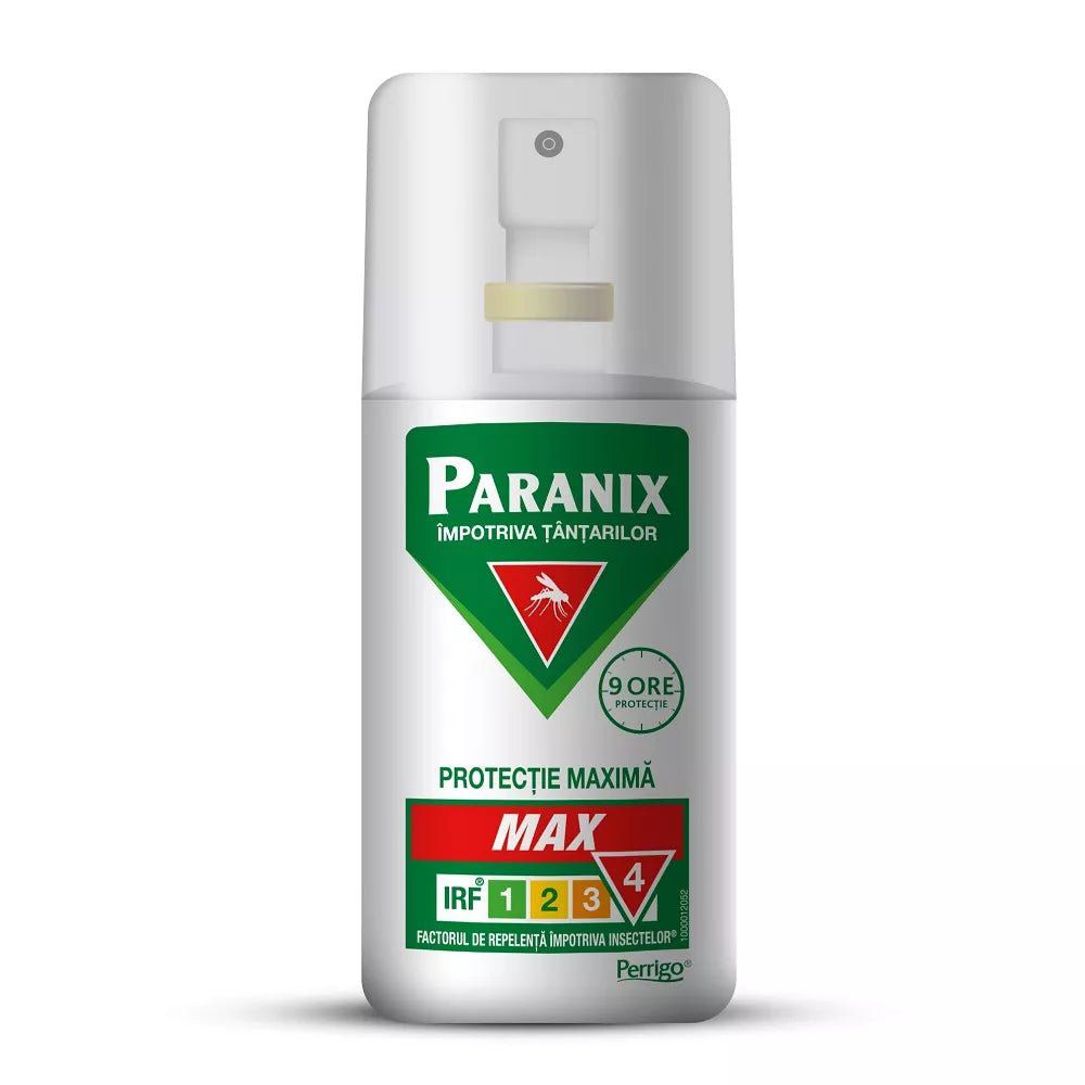Paranix Spray impotriva tantarilor MAX cu 50% DEET, 75ml, Hipocrate-