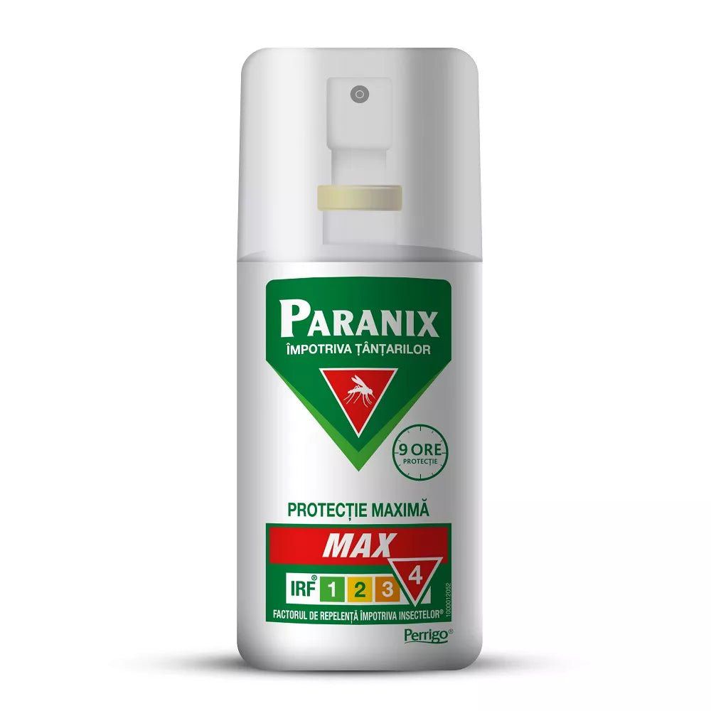 Paranix Spray impotriva tantarilor MAX cu 50% DEET, 75ml, Hipocrate