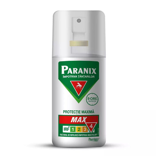 Paranix Spray impotriva tantarilor MAX cu 50% DEET, 75ml, Hipocrate