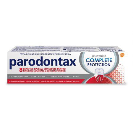 Pasta de dinti Complete Protection Whitening Parodontax, 75 ml, Gsk-