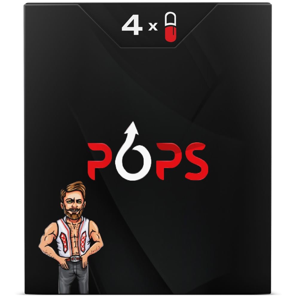 Pastile pentru potenta, 4 capsula, Pops