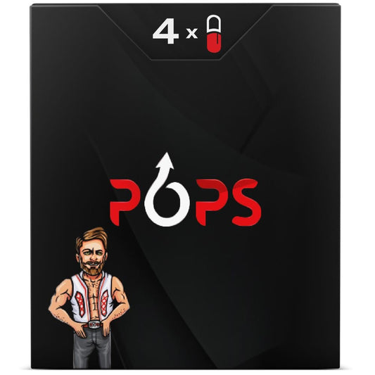 Pastile pentru potenta, 4 capsula, Pops