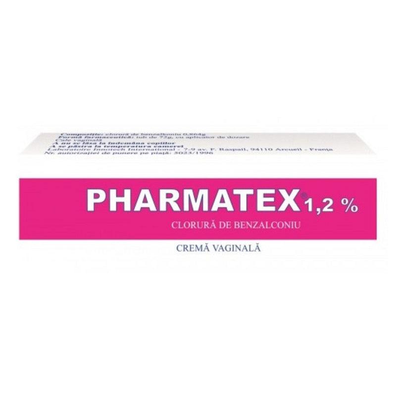 Pharmatex, crema vaginala, 12 mg/g, 72 g, Innotech-