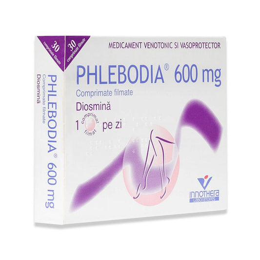 Phlebodia, 600 mg, 30 comprimate filmate, Innothera-