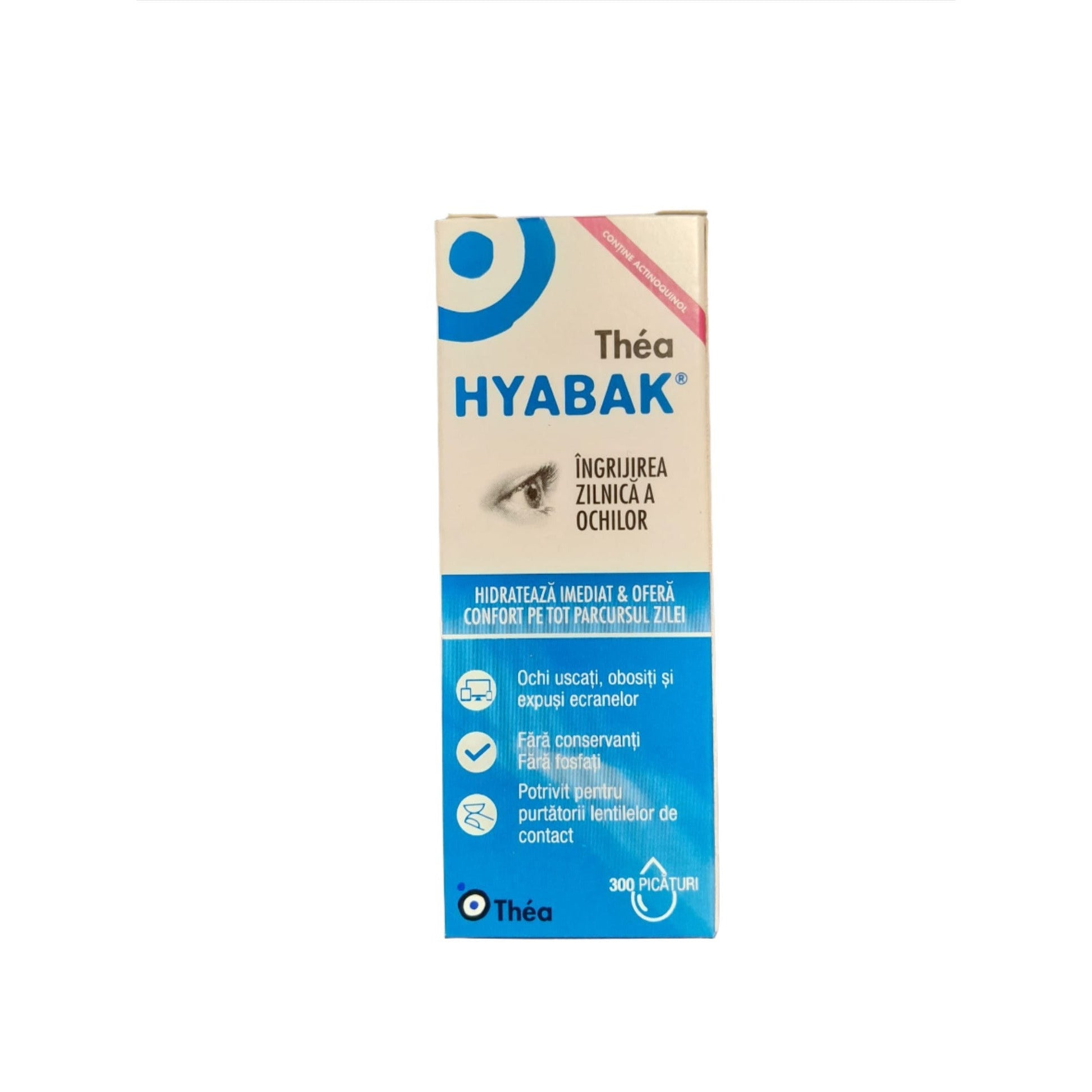 Picaturi pentru ochi Hyabak, 10 ml, Thea - 3662042000188