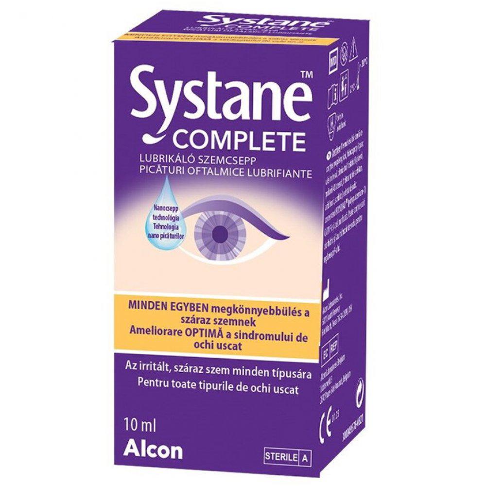 Picaturi oftalmice lubrifiante Systane Complete, 10 ml, Alcon