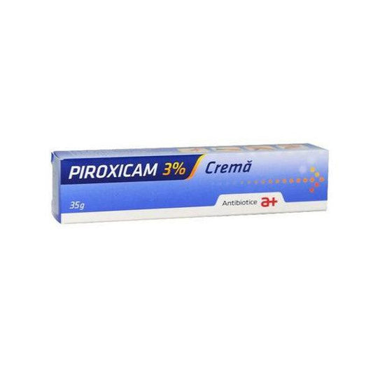 Piroxicam crema, 30mg/g, 35 g, Antibiotice SA-