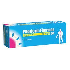 Piroxicam gel, 10 mg/g, 50 g, Fiterman-