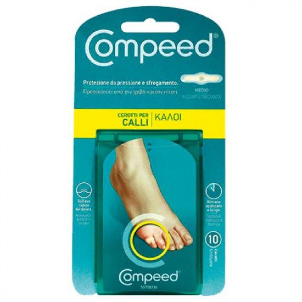 Plasturi medii pentru bataturi profunde, 10 bucati, Compeed