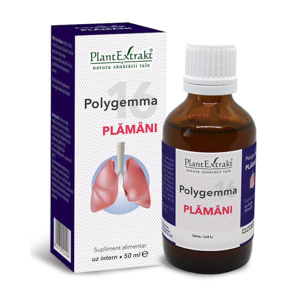 Polygemma 16, Plamani, 50 ml, Plant Extrakt-